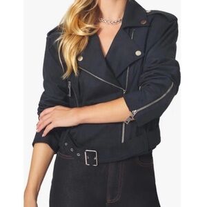 WeWoreWhat Suede Moto Jacket
